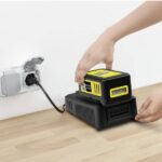 باتری و شارژر برگ جمع کن کرشر