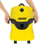 تخلیه آسان مخزن جاروبرقی خانگی مدل WD4