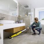 دسترسی آسان به نقاط مختلف برای نظافت با دستگگاه بخار شوی ی خانگی کارچر