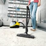 نظافت اسان انواع پوشش کف با بخار شوی خانگی کارچر