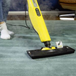 نظافت انواع کفپوش ها با دستگاه بخار شوی خانگی