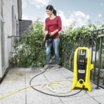 نظافت تراس با کارواش کارچر مدل K2 battery set