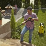 شستن حیاط های بزرگ یا کارواش خانگی کارچر K4 Full Control