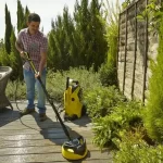 کارواش خانگی کارچر K4 Full Control برای نظافت باغ و ویلا