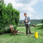 کارواش خانگی K2 Compact قابل استفاده در باغ و حیاط