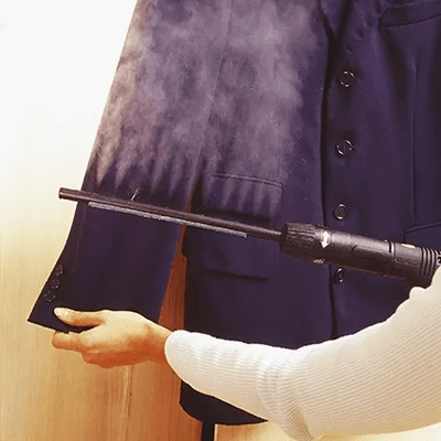 اتو کردن لباس با دستگاه بخارشوی