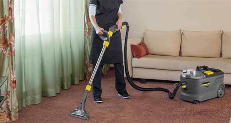 تمیز کردن فرش با بخارشوی کارچر
