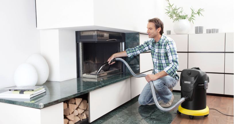 تمیز کردن شومینه