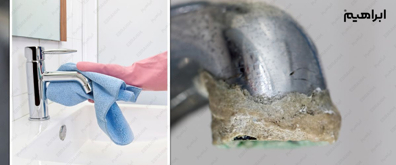 پاک کردن رسوب شیرآلات