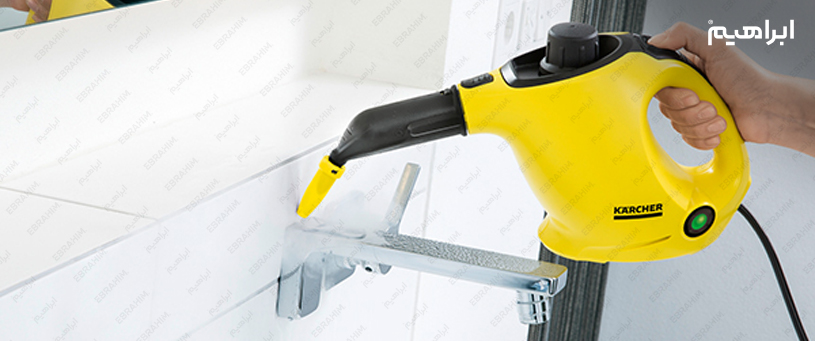 رسوب زدایی شیرآلات با استفاده از بخارشوی