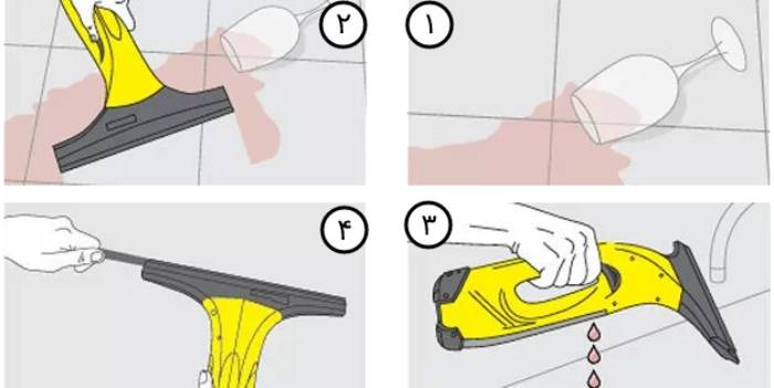 انواع روش تمیز کردن مایعات از روی سطوح