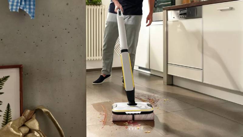 کاربرد زمین شوی خانگی در نظافت سطوح سرامیکی