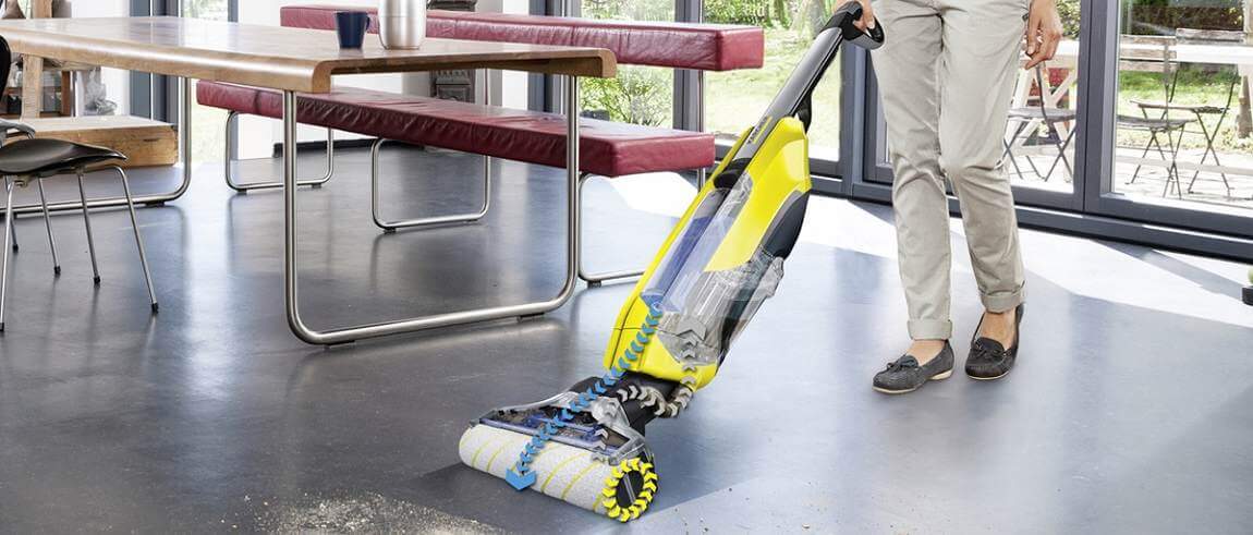 خرید زمین شوی شارژی کارچر