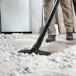 جمع آوری خاک با جارورقی آب و خاک WD5 P