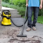 مکش قوی جاروبرقی کارچر برای باغ و حیاط