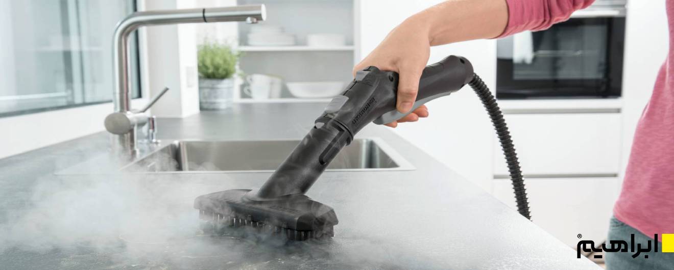 نظافت کابینت با بخارشوی کارچر SC3