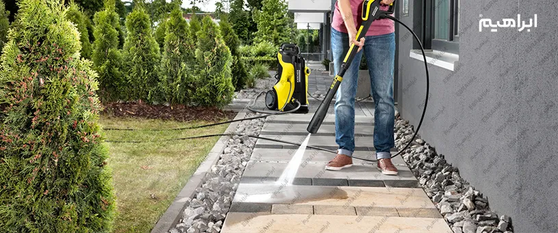 نظافت امکانات ویلا با کارواش خانگی