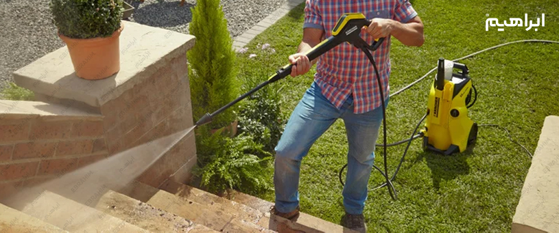 شستشوی حیاط