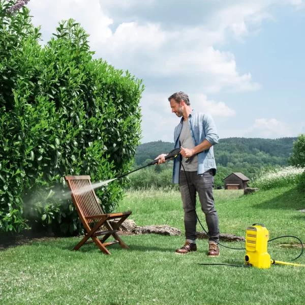 کارواش خانگی K2 Compact قابل استفاده در باغ و حیاط